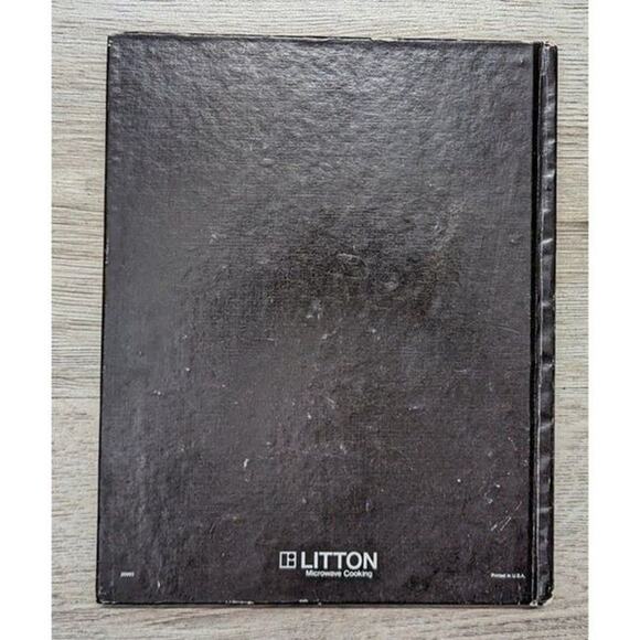VTG LITTON Old Fashion Goodness Vari-Cook Microwave Cooking Cookbook Cook Book - Picture 4 of 4